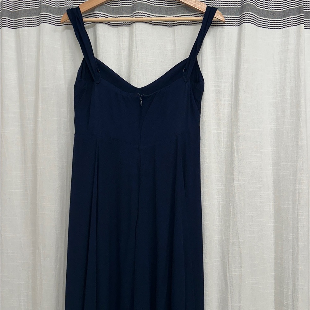 Reformation Midnight Blue Off-Shoulder Maxi Dress - Picture 6 of 7